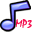 MP3 Converter - rm,asf,mpg,wmv,mp3,ogg icon